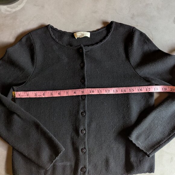 Sézane Black Elie Cardigan - Picture 8 of 16